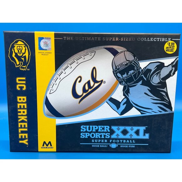 Cal Super Sports XXL Giant Inflatable Football 2.5 Ft. Official Licensed Bears M - Picture 2 of 7
